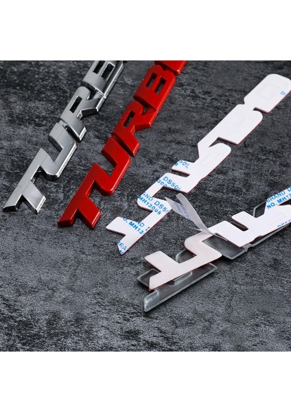 Sv-L 3D Araba Stil Sticker Metal Turbo Harfler Amblemi Etiket Sticker Aksesuar Alaşım Araba Motosiklet Sticker (Yurt Dışından) fırsatları