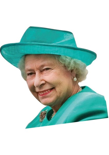 Yeşil 3D Araba Cam Sticker Komik Ünlü Araba Arka Cam Sticker Universal Kraliçe Elizabeth Papa Francis Ruth Bader Ginsburg Çıkartmaları (Yurt Dışından)