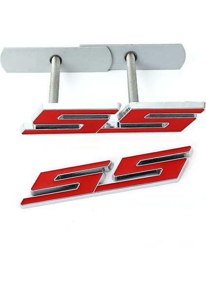 Ss Beyaz Izgara Chevrolet Ort Cruze Camaro Captiva Aveo Lacetti Arka Bagaj Çıkartmaları Için Araba Sticker Ön Kaput Izgara Amblemi Izgara Rozeti (Yurt Dışından) fırsatları