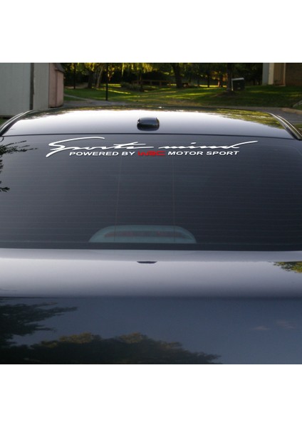 1 Parça Audi A3 A4 B8 B6 B7 Opel Astra Ford Focus Bmw E46 E90 E60 E39 F30 Toyota Peugeot Için Araba Ön Arka Ön Cam Wrc Sticker (Yurt Dışından)