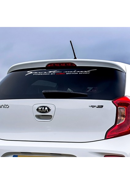 1 Parça Audi A3 A4 B8 B6 B7 Opel Astra Ford Focus Bmw E46 E90 E60 E39 F30 Toyota Peugeot Için Araba Ön Arka Ön Cam Wrc Sticker (Yurt Dışından)