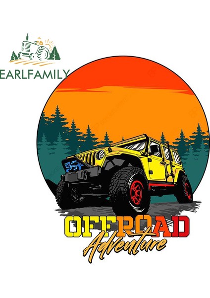 Stil H Off Road Sticker Motosiklet Araba Tampon Pencere Sticker Moda Ince Sticker Vinil Su Geçirmez Dekorasyon Için 13CM x 9.9cm Boyutunda - Earlfamıly (Yurt Dışından)