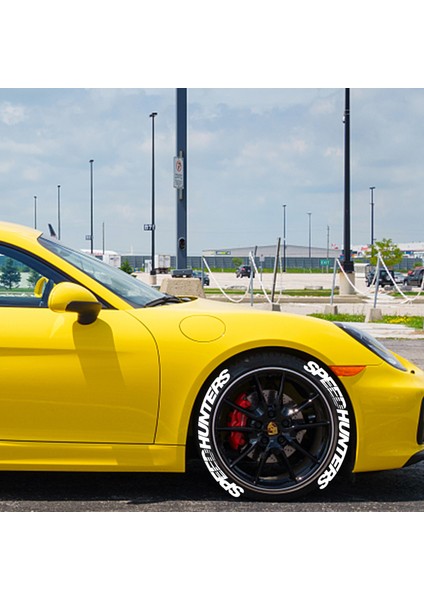 Sarı Hız Avcı Lastik Harf Sticker Araba Motosiklet Lastik Modifiye Harf Etiketleri Otomotiv Iç Malzemeler Sıcak (Yurt Dışından) modelleri