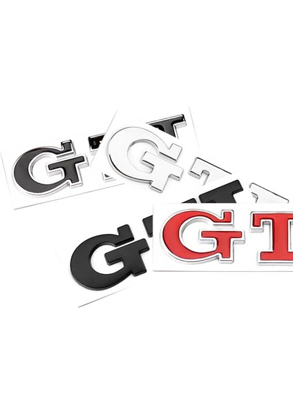 B Volkswagen Vw Gtı Polo Golf R400 Tcr Mk2 Mk4 Mk5 Mk6 Mk7 Için 3D Metal Araba Gtı Logo Araba Sticker Amblemi Etiketleri (Yurt Dışından) fiyatları