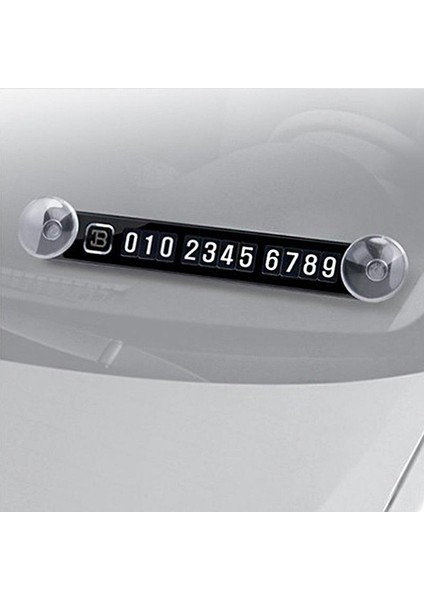 Araba Sticker Araba Geçici Park Kartı Manyetik Telefon Numarası Kartı Plaka Emici Golf Skoda Ford Focus Audi Araba Aksesuarları - Türkçe (Yurt Dışından)