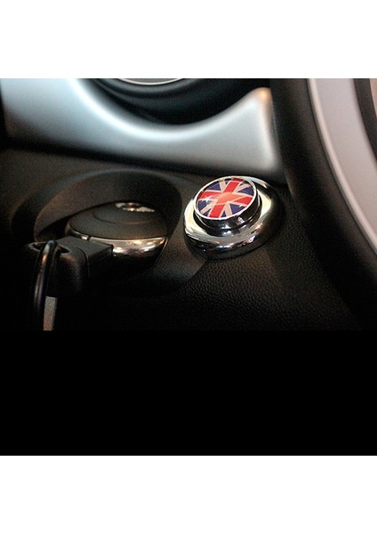 Gri Jack Birliği Mını Cooper S Countryman R60 R56 R61 R55 R57 R58 R59 Için Metal Araba Motor Başlatma Durdurma Düğmesi Kapağı Anahtarsız Çalıştırma Stickerları (Yurt Dışından) fiyatları