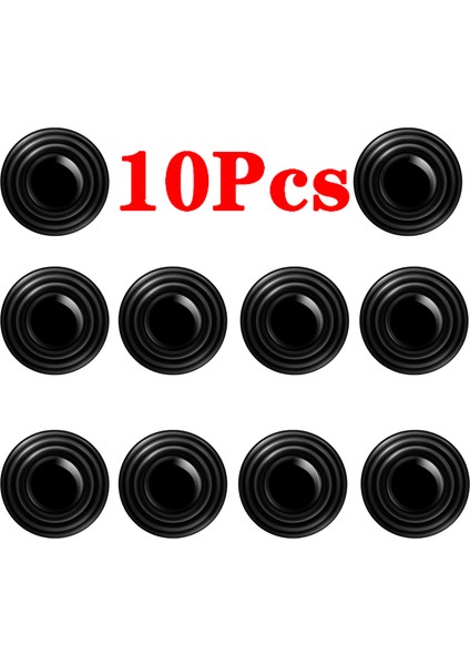 10 Adet Logo Değil Araba Kapı Şok Emici Ped Sessiz Conta Şok Emici Sticker Araba Bagaj Ses Yalıtım Ped Kalınlaştırma Yastık Sticker (Yurt Dışından)