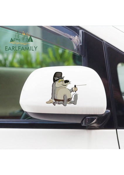 YT-68258-13CM Earlfamıly 13CM Karikatür Kaynakçı Ince Etiket Kendin Yap Araba Stickerı Vinil Araba Kaplama Eğlenceli Su Geçirmez Jdm Suv Rv Süsleme Için (Yurt Dışından) fiyatları