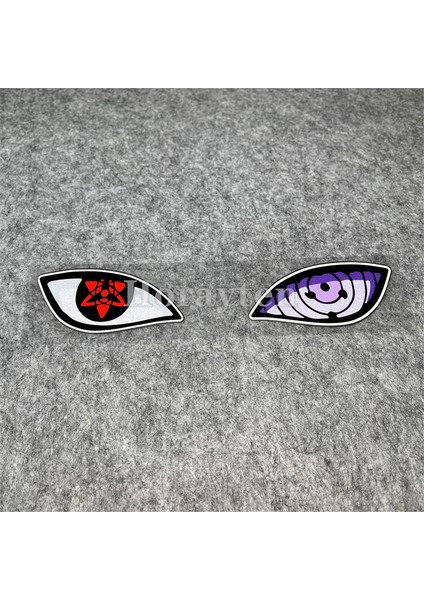 200X43MM Anime Ninja Sasuke Rinnegan Gözleri Gra Motor Bisikletleri Elektrikli Bilgisayar Kasa Sticker Su Geçirmez (Yurt Dışından) fırsatları