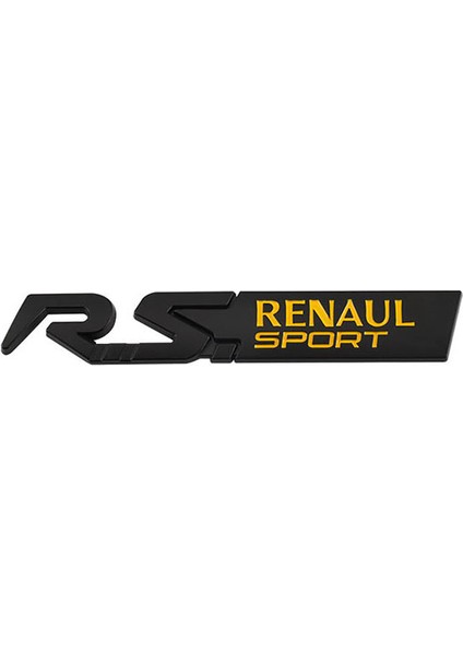 Bej Renault Clio Scenic Laguna Logan Megane Koleos Sandero Safrane Velsatis Arkana Espace Için Araba Sticker Gt Sport Logo Amblemi Etiketi (Yurt Dışından)