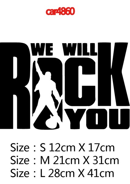 5-Mavi Tarzı M Beden Moda Freddie Mercury Queen Band Araba Sticker Araç Sticker Yağ Tank Kapağı Araba Stil Özel Aksesuarlar ve Etiket Sarma Vinil (Yurt Dışından)