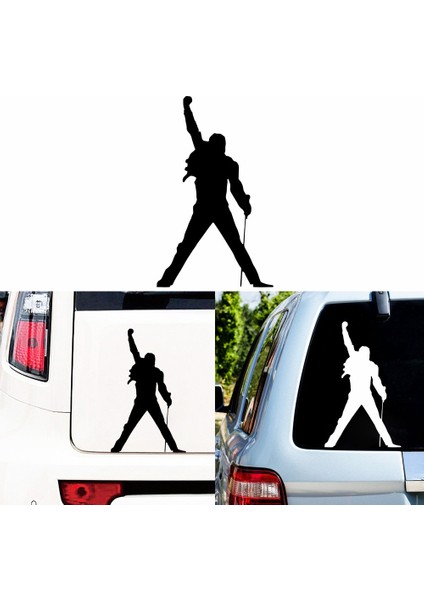 5-Mavi Tarzı M Beden Moda Freddie Mercury Queen Band Araba Sticker Araç Sticker Yağ Tank Kapağı Araba Stil Özel Aksesuarlar ve Etiket Sarma Vinil (Yurt Dışından) indirimleri