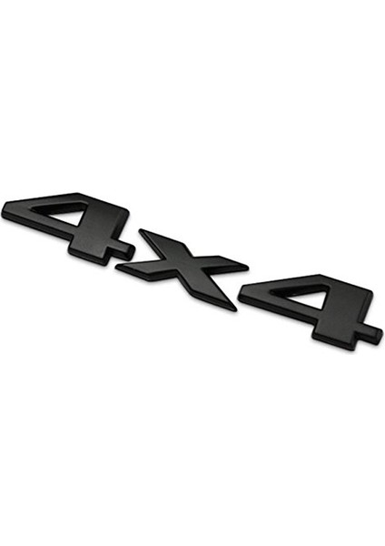 Siyah Araba Çıkartması Aqtqaq 3D 4x4 Dört Tekerlekten Çekişli Araba Sticker Logo Amblemi Etiketler Araba Süsleme Aksesuarları Için Frod Bmw Lada Honda Audi Toyota (Yurt Dışından)