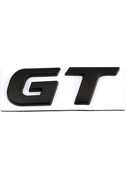Turuncu Peugeot Hyundai Gt Bmw X6 X5 Kıa Forte Optima Picanto Stinger Renault Ford Focus Mondeo Için Gt Araba Sticker Rozeti Amblem Çıkartmaları (Yurt Dışından)