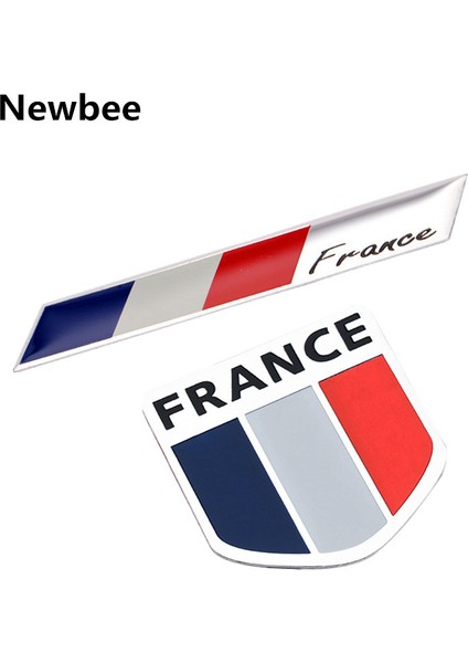 S0368 Yeni 3D Alüminyum Araba Rozeti Fransa Haritası Milli Bayrak Izgara Rozeti Jdm Sticker Motosiklet Etiketi Için Citroen Peugeot Venturi (Yurt Dışından) fırsatları