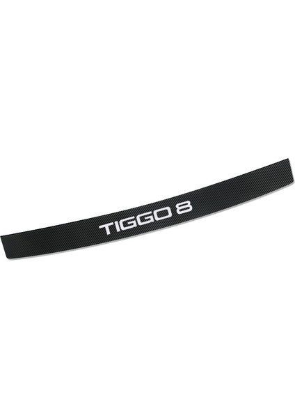 Tıggo 7 Chery Tıggo Pro 8 Için Araba Arka Tampon Yükleme Kenarı Koruma Stickerları E-Ticaret Güvenlik Plakası Süsleme Çıkartmaları (Yurt Dışından) fırsatları