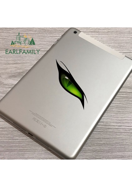 Stil K Yeşil Gözler Araba Sticker Laptop Çizilmeye Dayanıklı Van Su Geçirmez Sticker Görsel Örtü Çizik Vinil Araba Kaplama 13CM x 5.9cm (Yurt Dışından) indirimleri