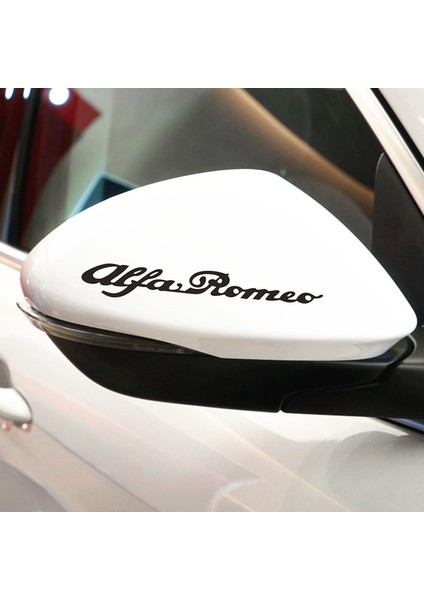 Kırmızı Alfa Romeo Cast Vınyl Fren Kaliper Çıkartmalar Sticker Araba Logosu Amblem Rozet Çıkartmalar Giulietta Mito Için 4 Adet (Yurt Dışından)
