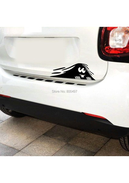 Stil 3 Araba Tasarımı Kum Canavarı Gizlice Bakın Creative Stil Su Geçirmez Vinil Sticker Pvc 3D Oyma Decal - Amaca Uygun (Yurt Dışından) indirimleri