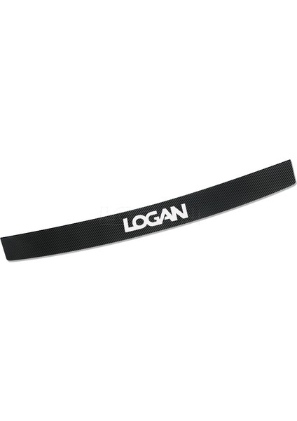 Logan Renault Dacia Duster Logan Sandero Için Araç Arka Tampon Yükleme Kenarı Koruyucu Stickerlar - Oto Bagaj Koruma Plakası Dekorasyon Çıkartmaları (Yurt Dışından)