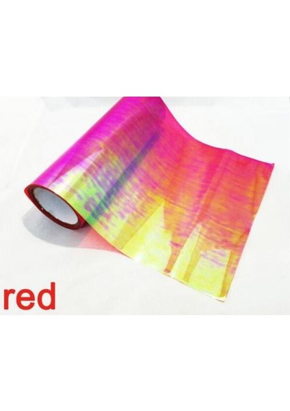 Renkli Kırmızı 30CCMLOT Değişen Renkli Şeffaf Koruyucu Kameleon Araba Far Stop Lambaları Tint Koruma Vinyl Filmi Sticker (Yurt Dışından)