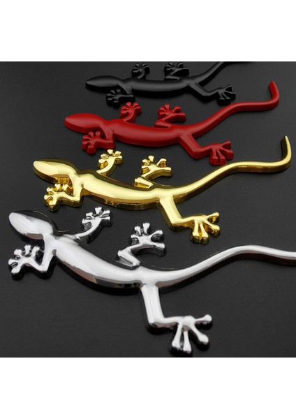 Kırmızı Sol Audi A1 A3 A4 B7 B8 A5 A Q2 Q3 Q5 Slıne Quattro Sportback Araba Stil 3D Metal Gecko Rozeti Logo Sticker (Yurt Dışından) fiyatları