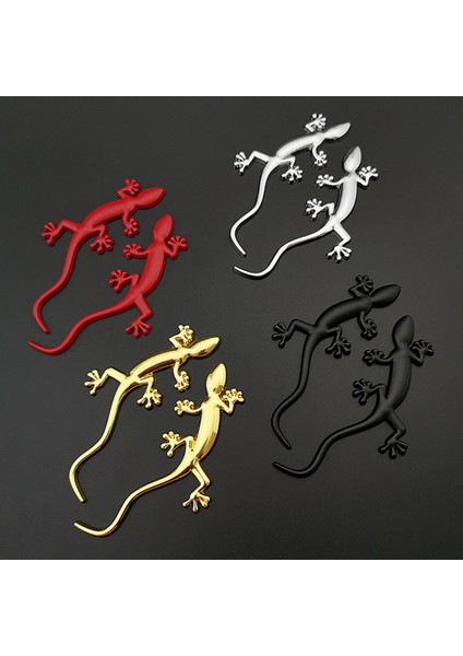 Kırmızı Sol Audi A1 A3 A4 B7 B8 A5 A Q2 Q3 Q5 Slıne Quattro Sportback Araba Stil 3D Metal Gecko Rozeti Logo Sticker (Yurt Dışından) indirimleri