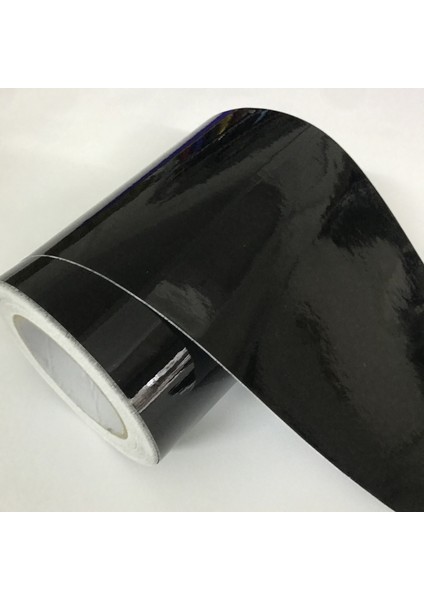 10CM x 300CM 10XCM Mat Siyah Vinil Kaplama Kendinden Yapışkanlı Hava Çıkışlı Kabarcık Ücretsiz Araba Stil Membran Sticker Etiket Film (Yurt Dışından)