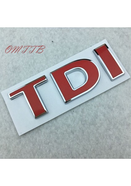 Siyah Vw Golf Jetta Passat Mk4 Mk5 Mk6 Skoda Seat Araba Aksesuarları Için Tdı Rozeti Amblemi Sticker - Araba Styling (Yurt Dışından)