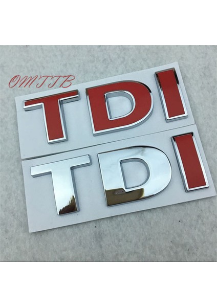 Siyah Vw Golf Jetta Passat Mk4 Mk5 Mk6 Skoda Seat Araba Aksesuarları Için Tdı Rozeti Amblemi Sticker - Araba Styling (Yurt Dışından)