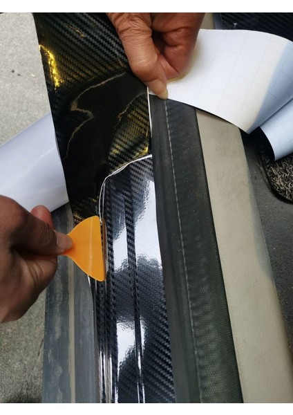 Uzunluk 10M 3D Karbon Fiber Araba Sticker Kendin Yap Bant Ruloları Farklı Boyutlar Otomobil Çizik Koruyucu Bant Su Geçirmez Film - E-Ticaret Için Türkçe Başlık (Yurt Dışından)