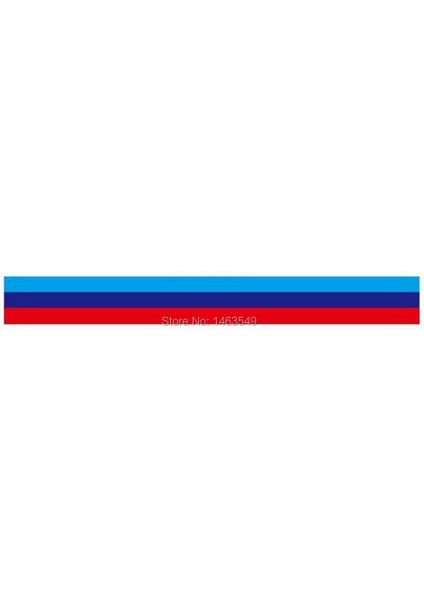 50X7.5CM Araba Şekillendirme Aksesuarları Kaput Kapı Yan Etek Şerit Vinil Pvc Dekal Tam Gövde Sticker M Renk Almanya Fransa Italya (Yurt Dışından)
