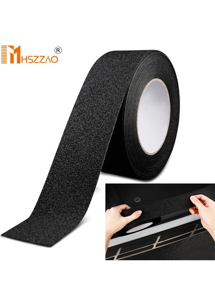 Mor 5d Kaymaz Nano Tutkal Araba Sticker Peva Kauçuk Kaymaz Bant Çıkartmalar Adım Aşınma Tuvalet Banyo Zemin Aşınma Şeridi (Yurt Dışından)