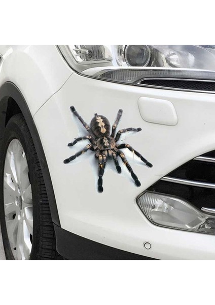 No.3 Boyutu 3D Örümcek Kertenkele Akrep Araba Sticker 3D Hayvan Desenli Araç Pencere Ayna Tampon Çıkartma Dekorasyon Su Geçirmez Yüksek Yapışkanlık (Yurt Dışından)