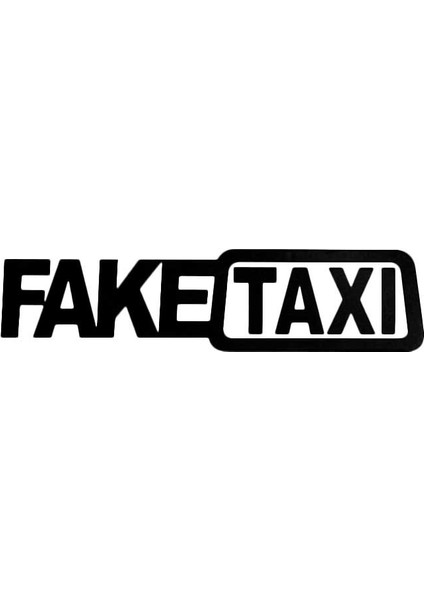 1 Adet Yansıtıcı Sahte Taksi Yansıtıcı Araba Otomatik Etiket Pencere Van Vinil Sticker Kendinden Yapışkanlı Amblem Rozet Honda Toyota Vw Bmw Araba Stil Amac: (Yurt Dışından) fiyatları