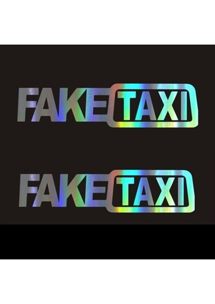 1 Adet Yansıtıcı Sahte Taksi Yansıtıcı Araba Otomatik Etiket Pencere Van Vinil Sticker Kendinden Yapışkanlı Amblem Rozet Honda Toyota Vw Bmw Araba Stil Amac: (Yurt Dışından) modelleri
