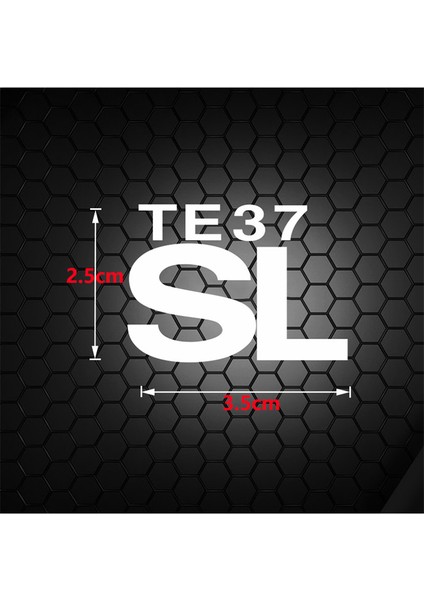 4xkırmızı 4 Adet Volk Racing TE37 Sl Tekerlek Stickerı Su Geçirmez Konuşlu Araç Jant Reflektif Süsleme Etiketi (Yurt Dışından)