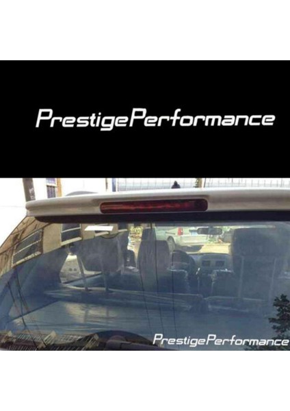 C Araba Yansıtıcı Sticker Araba Vinil Grafik Sticker Mektup Kişilik Araba Sticker 55CM Prestij Performans Araba Stil Amac: (Yurt Dışından)