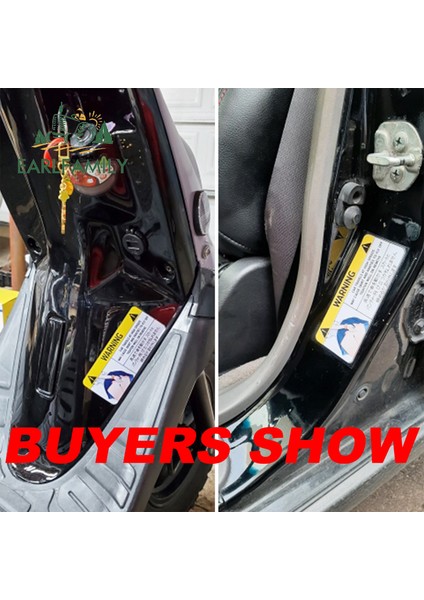 13CM Earlfamıly Komik Araba Stickerı Külot Uyarı Bakış Tokat Çıkartma Anime Vinil Jdm Pencere Duvar Stickerları (Yurt Dışından) indirimleri