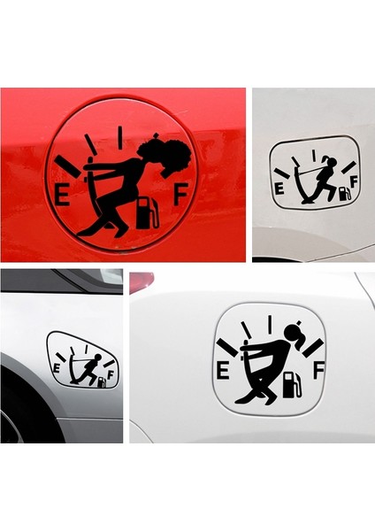 2-Beyaz Stil Büyük Beden Araba Sticker Yakıt Deposu Kap Sticker Vinil Arabalar Motosiklet Araba-Stil Araba Aksesuarları Dekorasyon (Yurt Dışından) modelleri