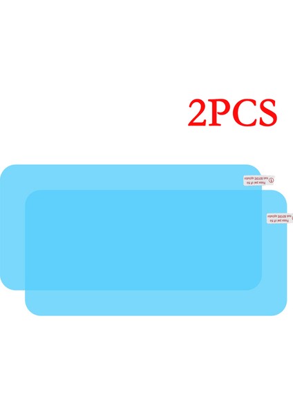 2 Adet 340MMX160MM Araç Kamyon Arka Görüş Aynası Yağmur Geçirmez Filmi Pencere Camı Anti-Buhar Anti-Yansıtıcı Temiz Su Geçirmez Sticker Filmler (Yurt Dışından)