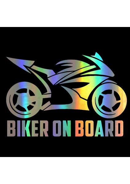 20 cm (7.87 Inç) Motosiklet Sticker Saygı Bikers ve Biker On Board Yansıtıcı Araba Sticker Moto Auto Çıkartma Komik Jdm Vinil Stil (Yurt Dışından)