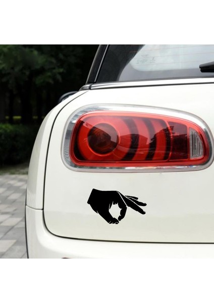 1 Parça Araba Sticker 3D 10.9*16CM Eğlenceli Ok Daire El Dekorasyon Çıkartmaları Vinil Araba Stil Decal Motosiklet Çıkartması Arabada (Yurt Dışından) fırsatları