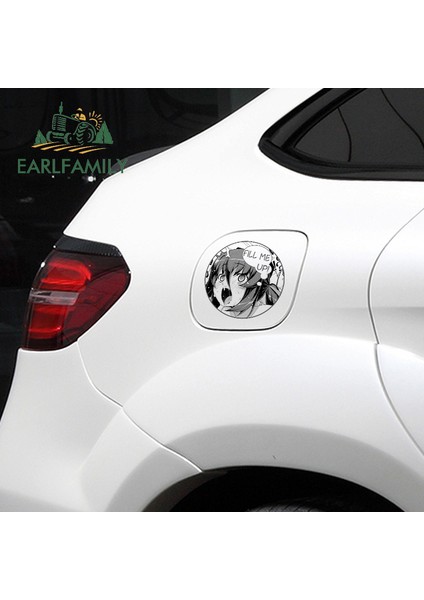 YT-162898-13CM Earlfamıly 13X13CM Doldur Beni Araba Stickerları Moda Sevimli Yapışkanlar Anime Çizilmeye Karşı Dayanıklı Karavan Buzdolabı Dekorasyon (Yurt Dışından) fırsatları