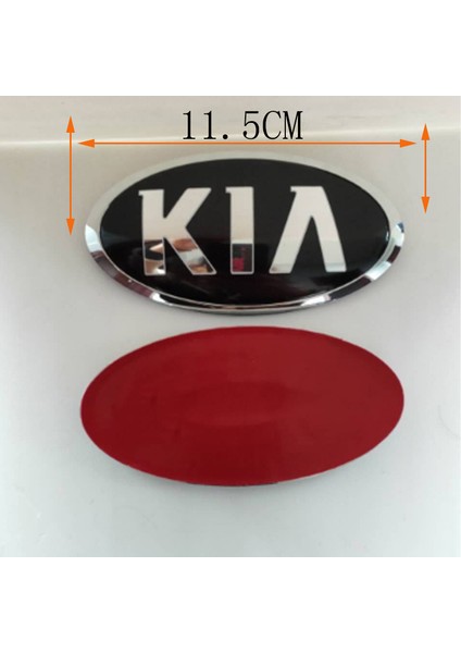 Kıa-18.5cm Kia K2 K3 K7 K4 Sportage Ön ve Arka Araba Logosu Stickeri Arka Tampon Kuyruk Kapı Bagaj Sticker Araba Arka Amblem Sticker Aksesuarları (Yurt Dışından) modelleri