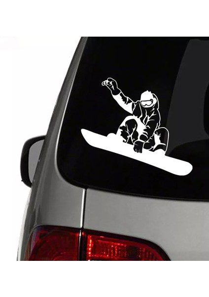 40X35 cm Çeşitli Boyutlarda Araba Sticker Kayak Araba Çıkartması Su Geçirmez Stickerlar Araba Kamyon Puskas Arka Cam Vinil Kesimli Arka Zemin Yok (Yurt Dışından) modelleri