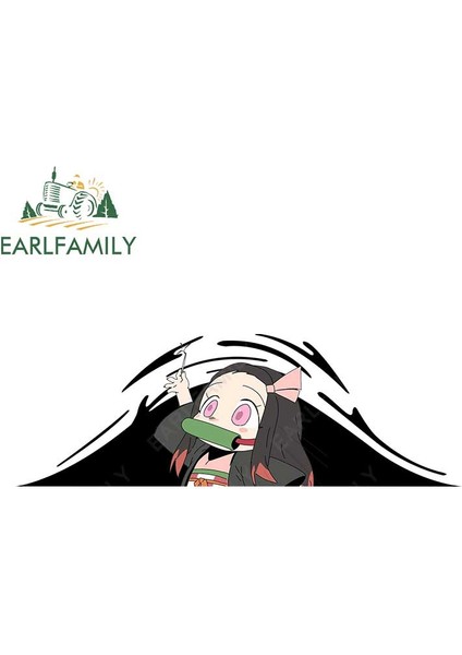 YT-170925-13CM Nezuko Demon Slayer Araba Sticker 13CM x 4.4cm Surf Tahtası Motosiklet Çıkartması Kamper Grafiti Pencere Aksesuarları (Yurt Dışından) fiyatları