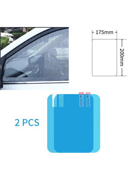 175-200 Araba Arka Görüş Aynası Koruyucu Anti Sis Araba Ayna Pencere Net Film Su Geçirmez Araba Sticker (Yurt Dışından)