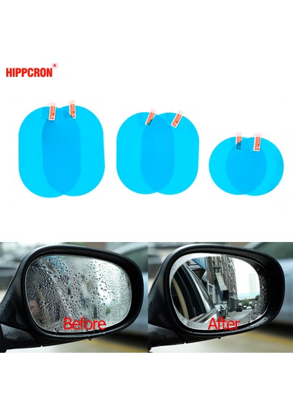 175-200 Araba Arka Görüş Aynası Koruyucu Anti Sis Araba Ayna Pencere Net Film Su Geçirmez Araba Sticker (Yurt Dışından)