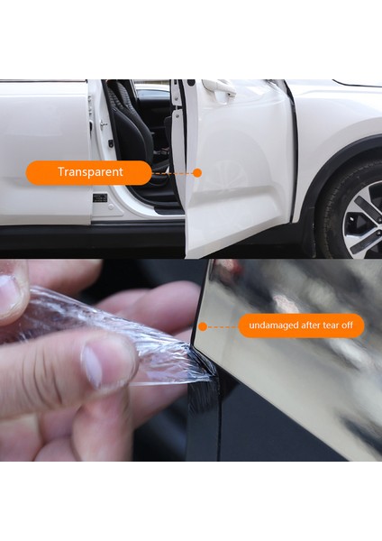 3 Metre Evrensel Araç Çarpışma Önleyici Şerit Nano Bant Çiziklere Dayanıklı Araç Eşiği Şeffaf Film Kapı Kenarı Jant Koruyucu Araç Sticker (Yurt Dışından) modelleri